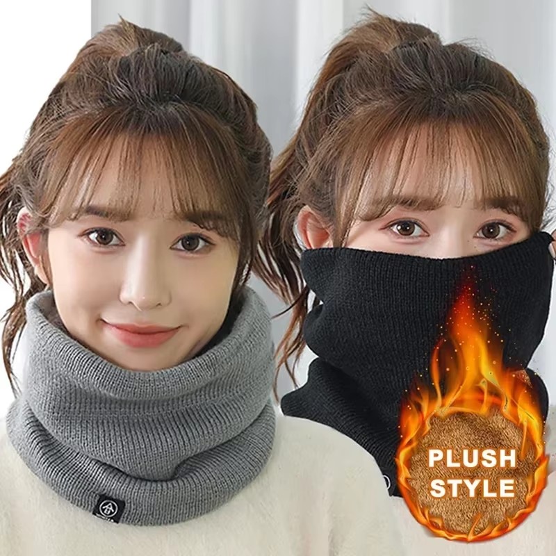 ผ้าพันคอไหมพรมแฟชั่นสำหรับผู้ห - Muffler Men Wool บทวิจารณ์และราคา