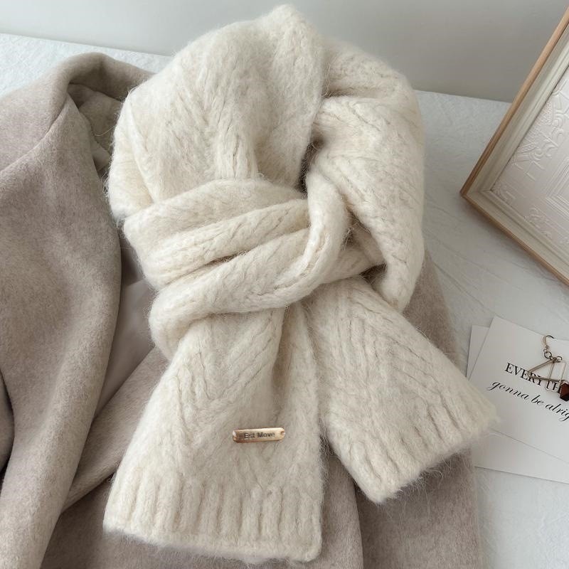 ผ้าพันคอขนสัตว์คุณภาพสูง สำหรั - Muffler Men Wool บทวิจารณ์และราคา