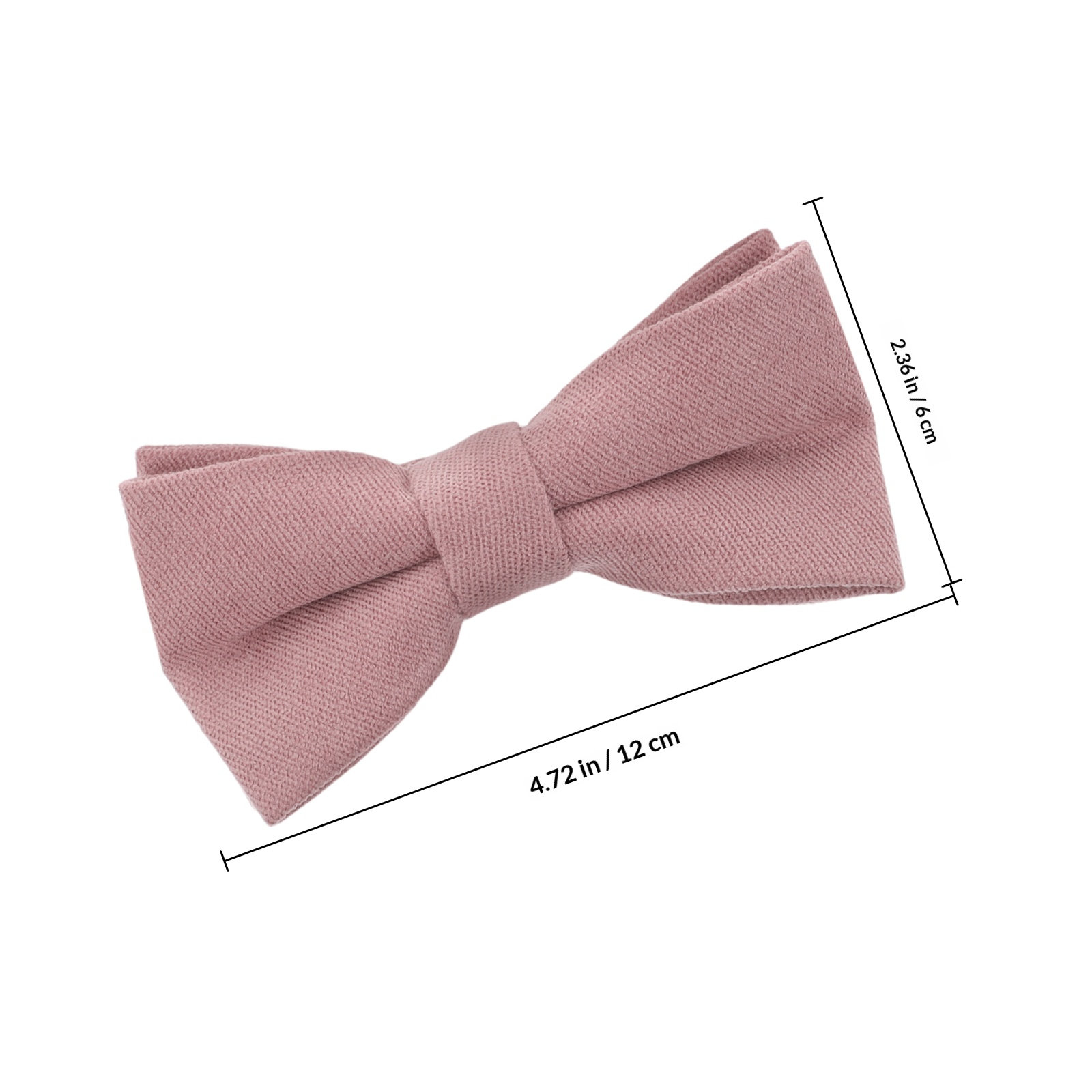 เนคไทผ้าฝ้ายสีชมพูสำหรับเด็กเล - Bow Tie Pre Tied บทวิจารณ์และราคา