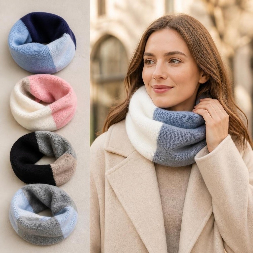 ผ้าพันคอถักนิตติ้งแบบไร้รอยต่อ - Infinity Scarf Knit บทวิจารณ์และราคา