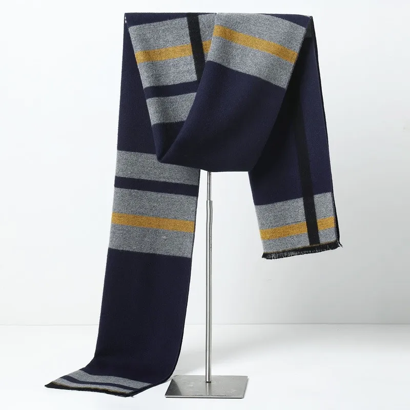 ผ้าพันคอแบรนด์ดีไซเนอร์ลายสก็อ - Muffler Men Wool บทวิจารณ์และราคา