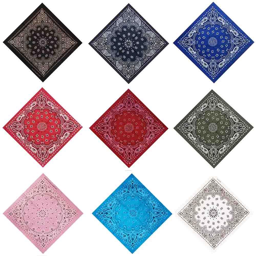 ผ้าพันคอผ้าฝ้ายลายเพสลีย์สำหรั - Handkerchief Cotton Men บทวิจารณ์และราคา
